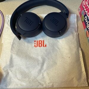 JBL Blue Wireless Headphones